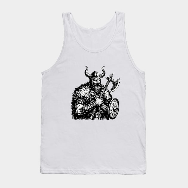 Northern Warrior Tank Top by Shy Elf Designer